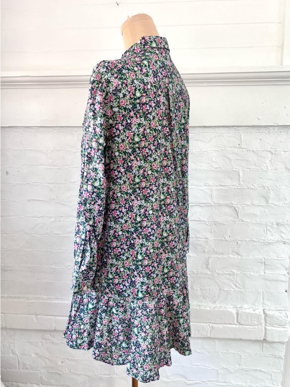 Tuckernuck Callahan Shirt Dress Floral Cotton Mini - Picture 7 of 12